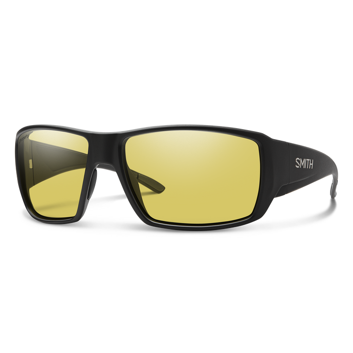 Guide's Choice - Matte Black + ChromaPop Glass Polarized Low Light Yellow Lens