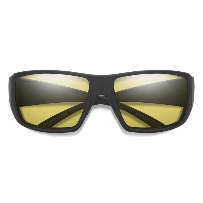 Guide's Choice - Matte Black + ChromaPop Glass Polarized Low Light Yellow Lens